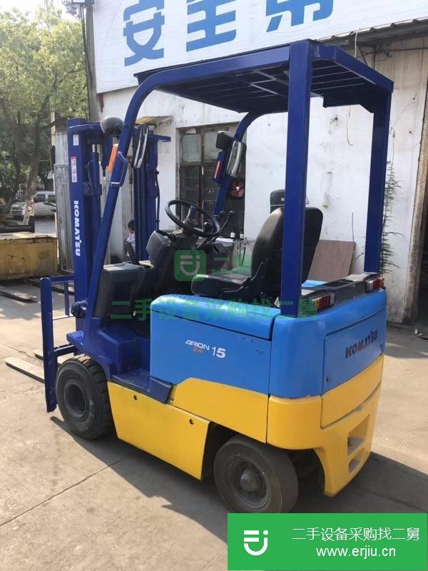 二手進口帶側移2.5噸電動叉車,進口小型電瓶叉車出售