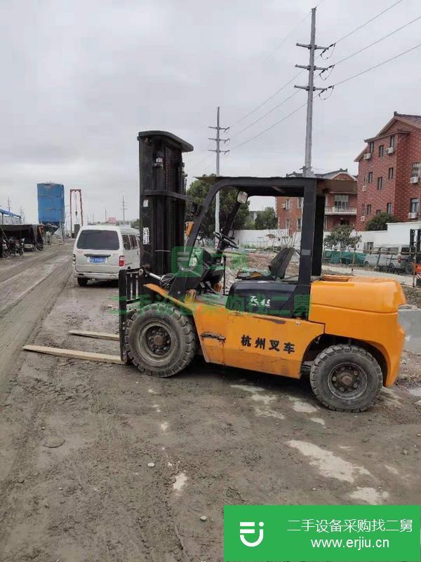 杭叉二手叉車,自動擋3.5噸叉車,物流叉車轉讓