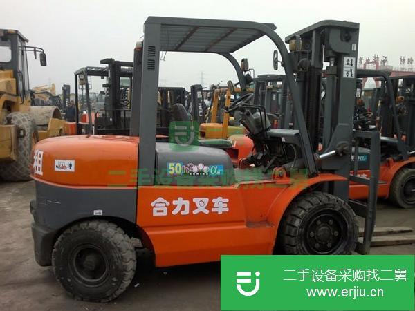轉讓:二手5噸叉車(杭州,合力牌)