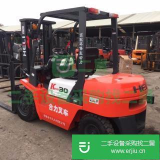 超低價出售九成新合力杭州柴油二手叉車手續齊全包郵 (特價包郵手續齊全)