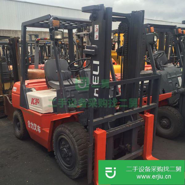 出售經濟款原裝3噸內燃裝卸叉車5噸二手杭州叉車 合力平衡重叉車