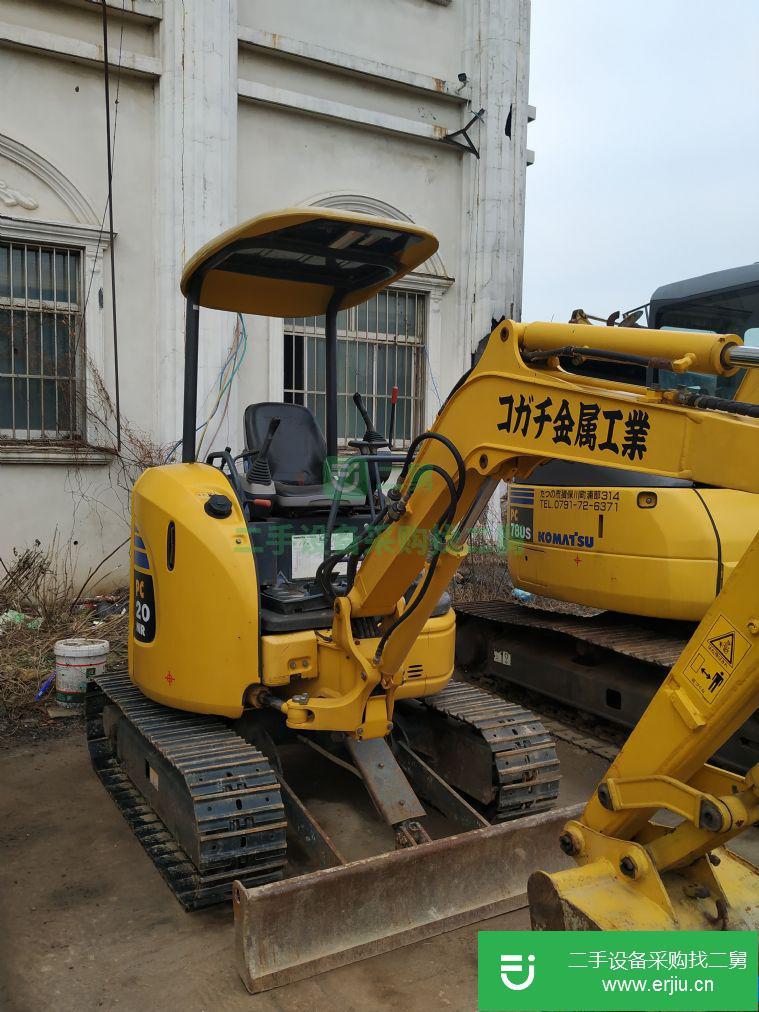 轉讓9成新小松20MR二手挖掘機