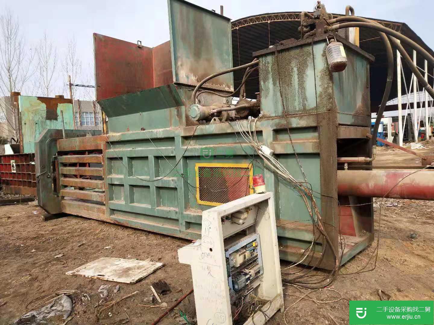 處理200噸華宏金屬打包機