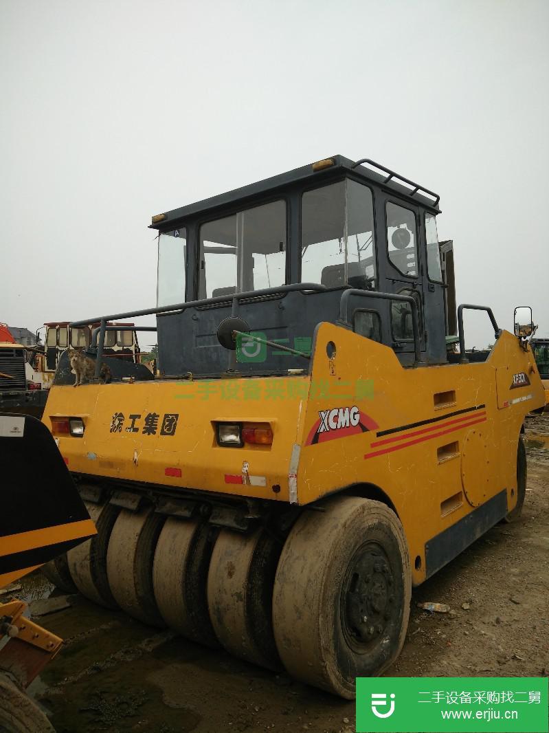 九成新徐工20t/30t二手膠輪壓路機