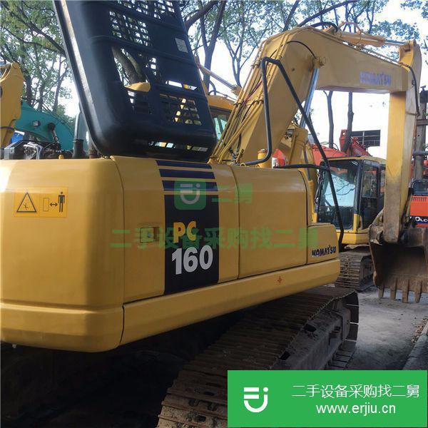 轉讓二手小松160|16噸挖掘機鉤機