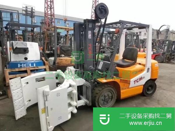 3噸紙筒抱夾叉車 二手抱夾機 4米二手夾抱叉車轉讓