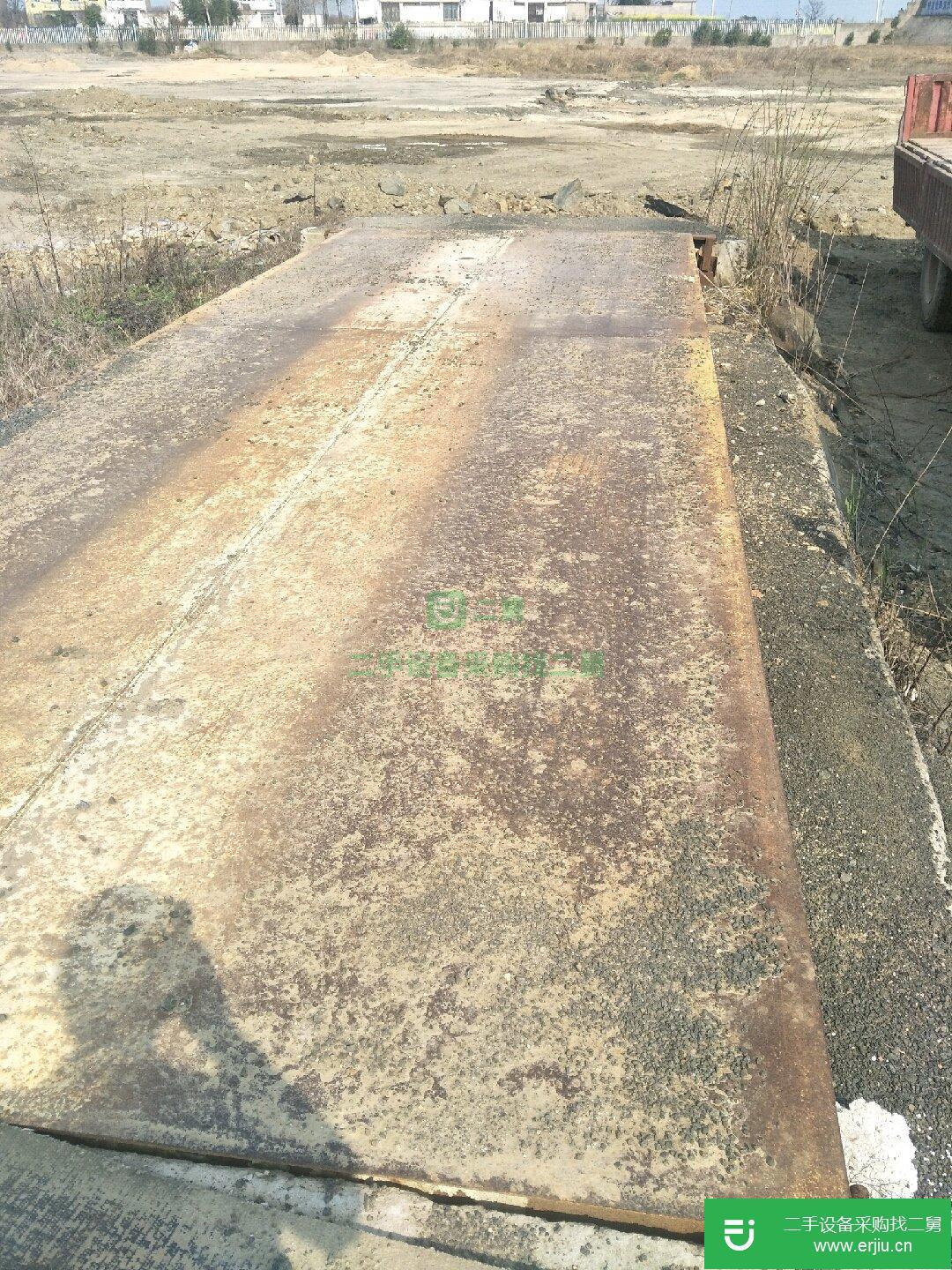 3X9米地磅，100噸，八成新