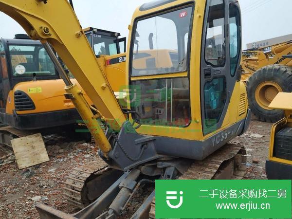轉讓二手玉柴20-8小型挖掘機自用好車況,二手13 18 35挖機包送