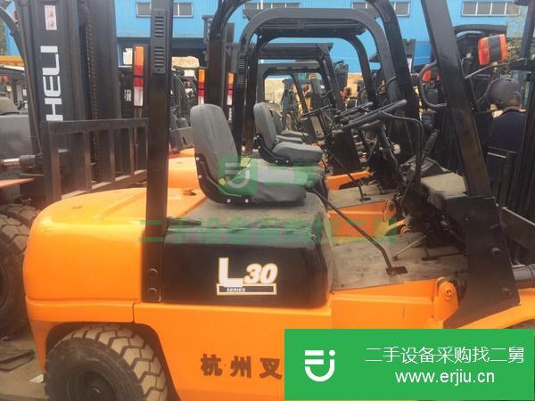 轉讓9成新3噸合力叉車,二手合力中缸、側移、叉車保證質量