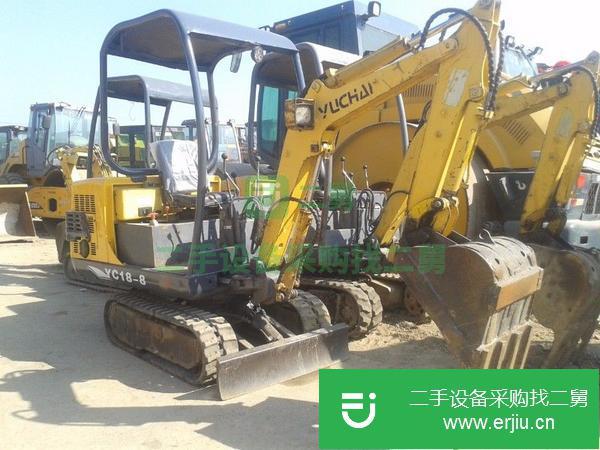9成新二手玉柴13挖掘機,二手玉柴20挖掘機轉讓
