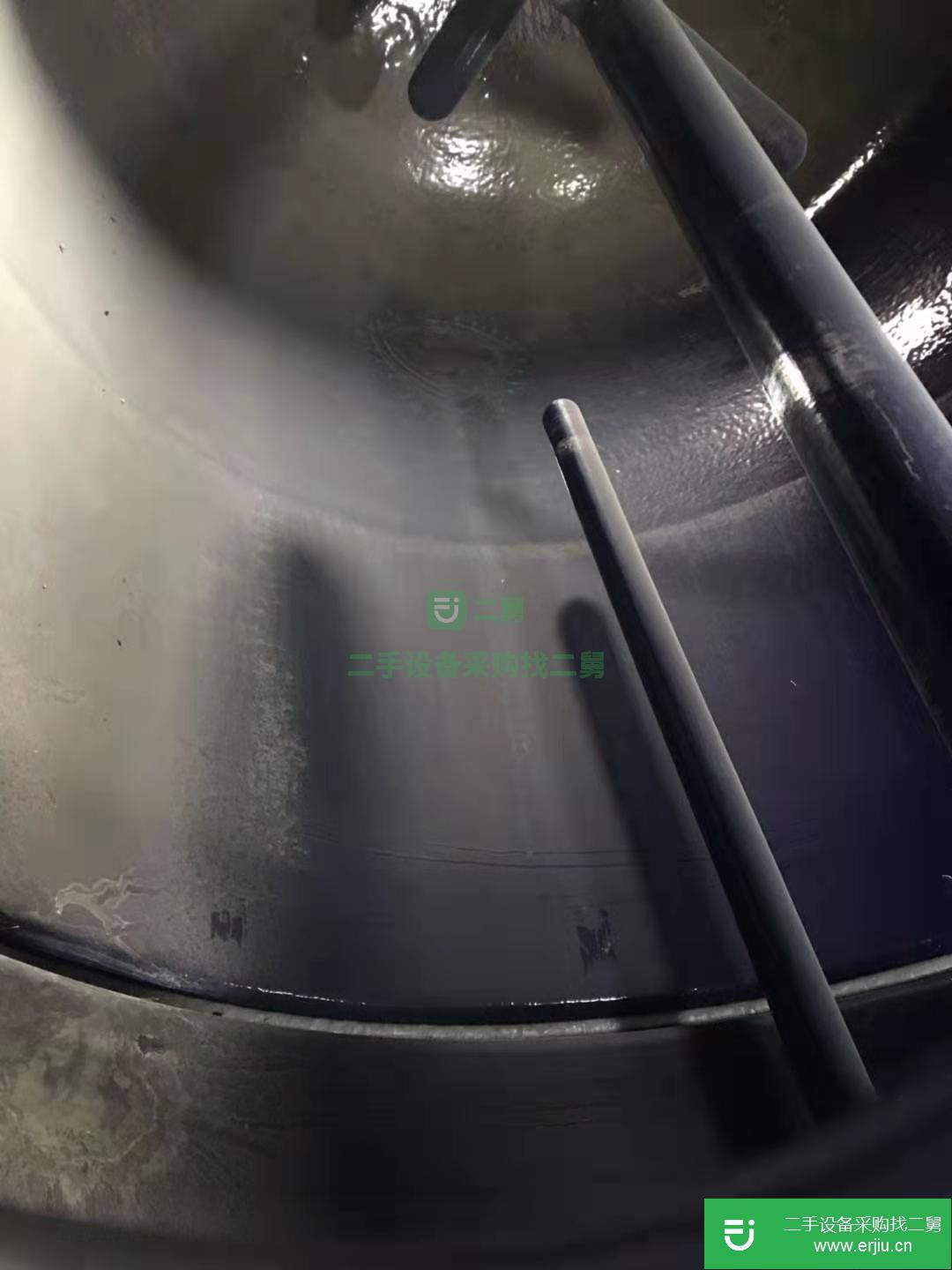 出售二手3000L電加熱搪瓷反應釜
