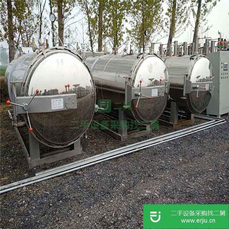轉讓:現貨出售5.5立方雙層電加熱殺菌鍋二手臥式單式殺菌鍋 食品殺菌鍋價格