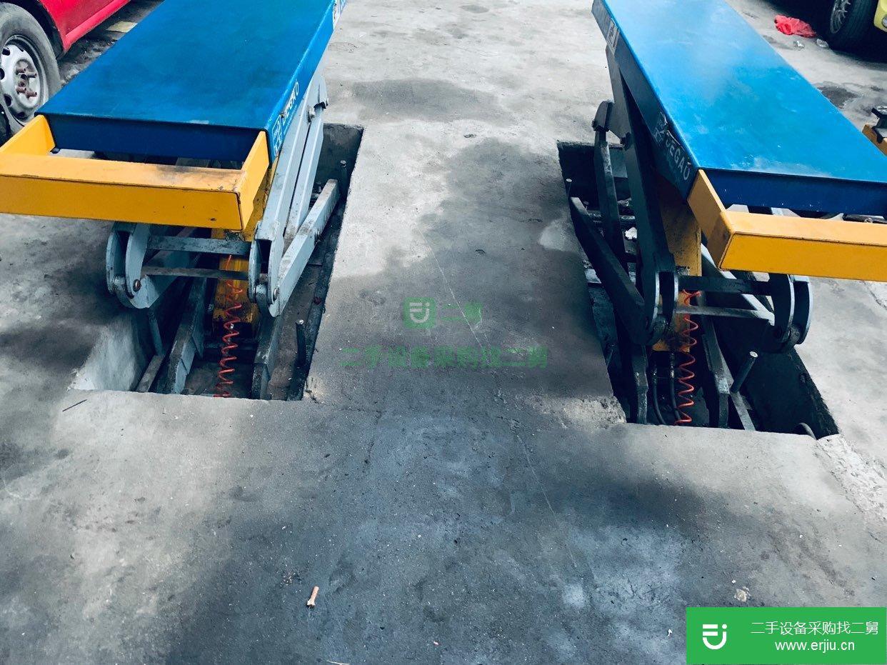 九成新在用剪式舉升機(jī)