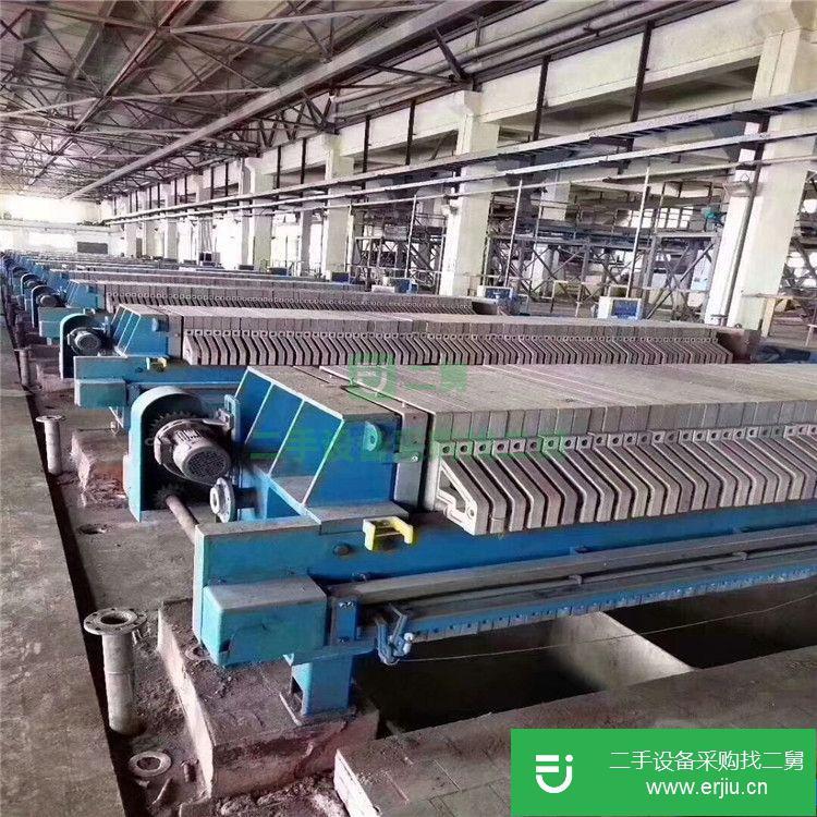轉讓:出售二手200平方板框壓濾機二手箱式壓濾機 景津品牌