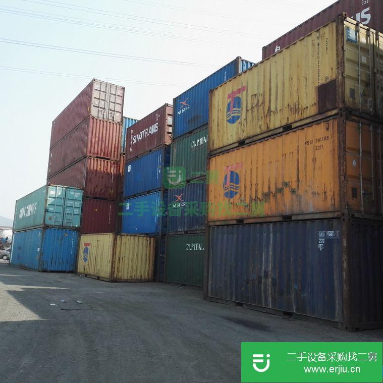 廣州周邊轉讓一批20尺二手集裝箱貨柜