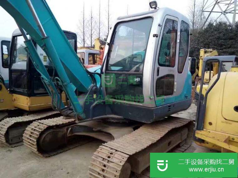 轉讓:出售二手山河智能SWE80小挖掘機鉤機 二手山河小挖掘機