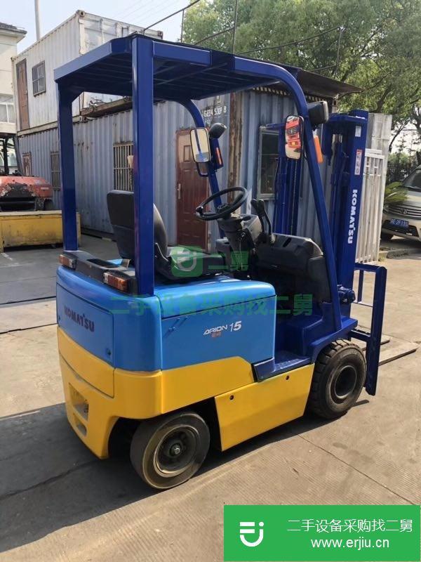 二手進口帶側移2.5噸電動叉車,進口小型電瓶叉車出售