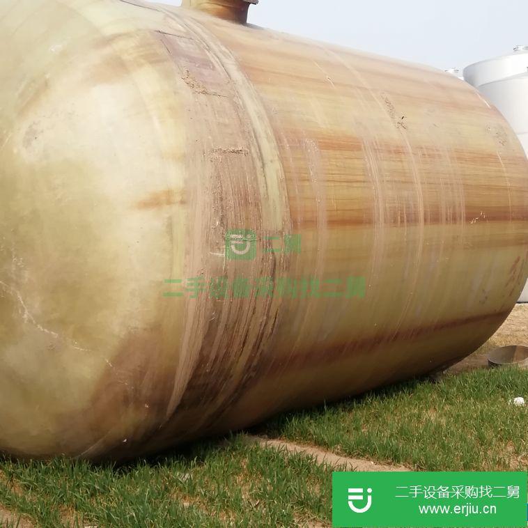 山東濟寧轉讓二手九成新的玻璃鋼儲罐
