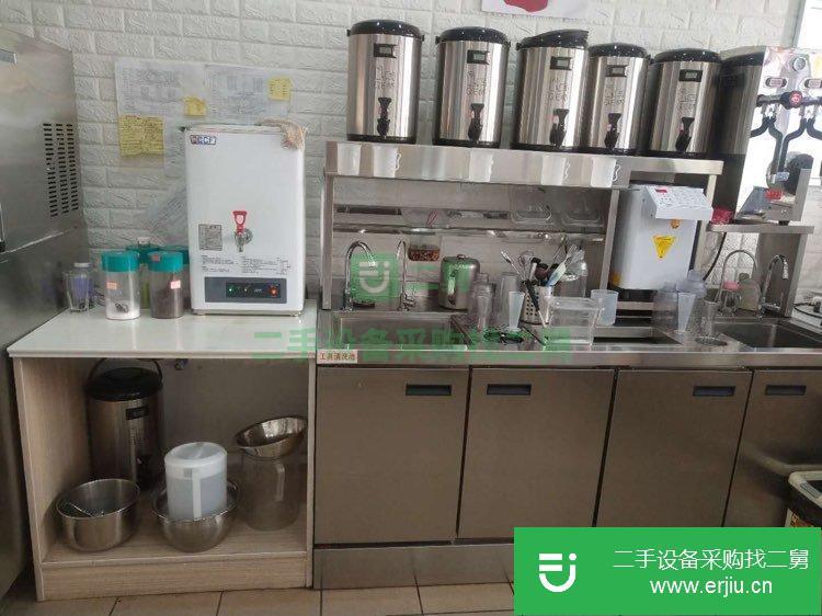 品牌奶茶店全套設備九成新轉讓