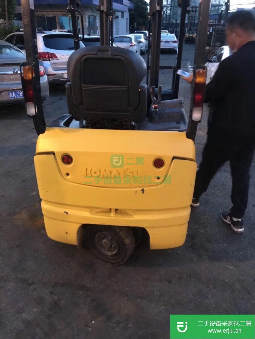進口小松1.5全交流二手電動叉車 九成新二手叉車處理
