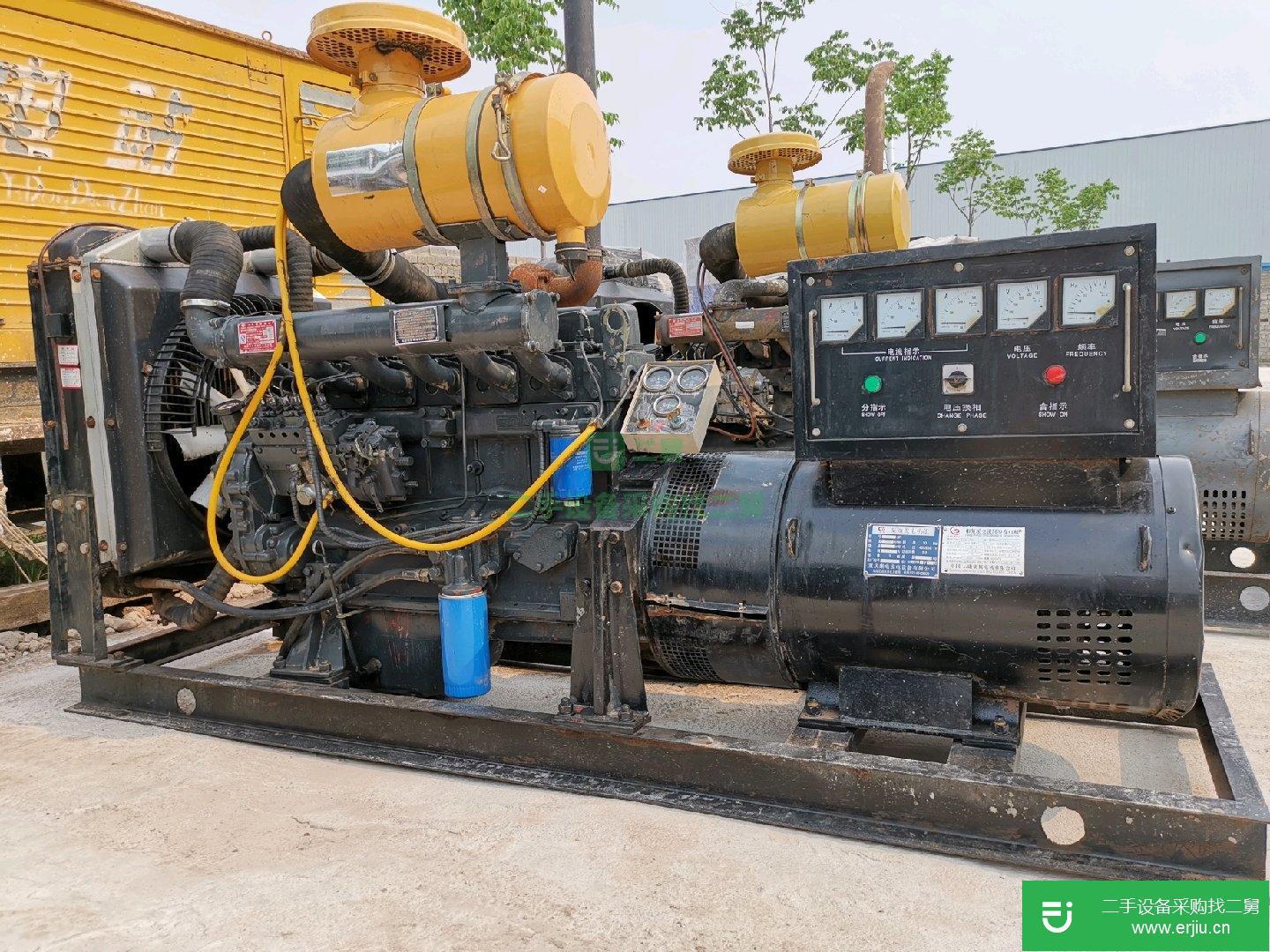 濰柴120千瓦二手發電機組出售！