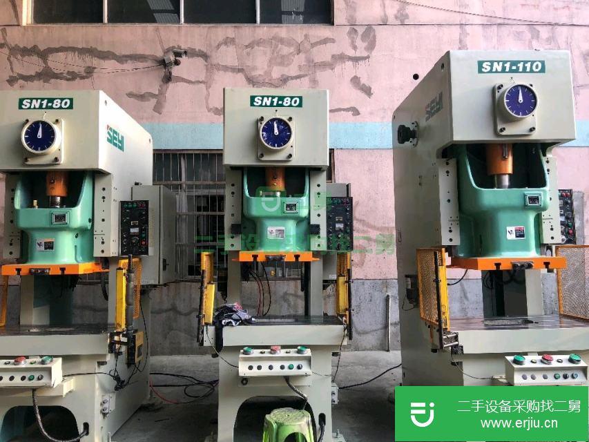 原裝臺灣協(xié)易沖床，60T80T110T，機(jī)況非常好，聲音靜，標(biāo)準(zhǔn)行程