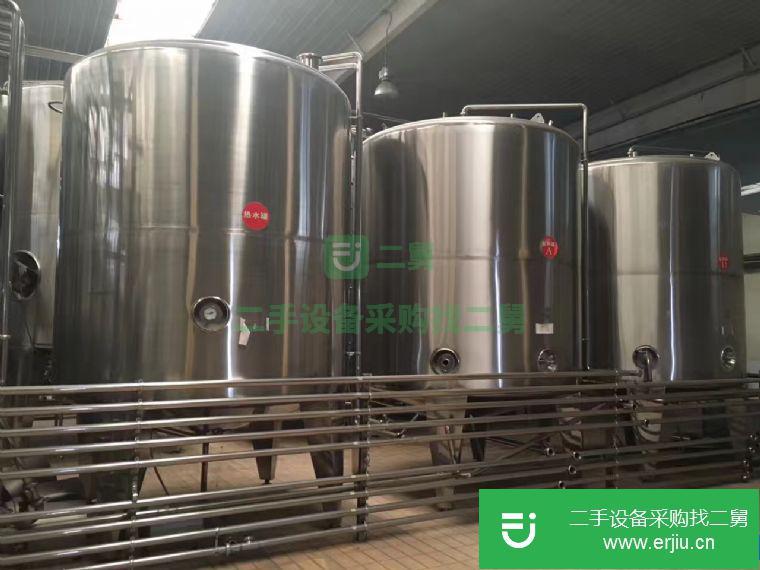 轉(zhuǎn)讓:出售二手乳品廠不銹鋼儲罐10-100立方，