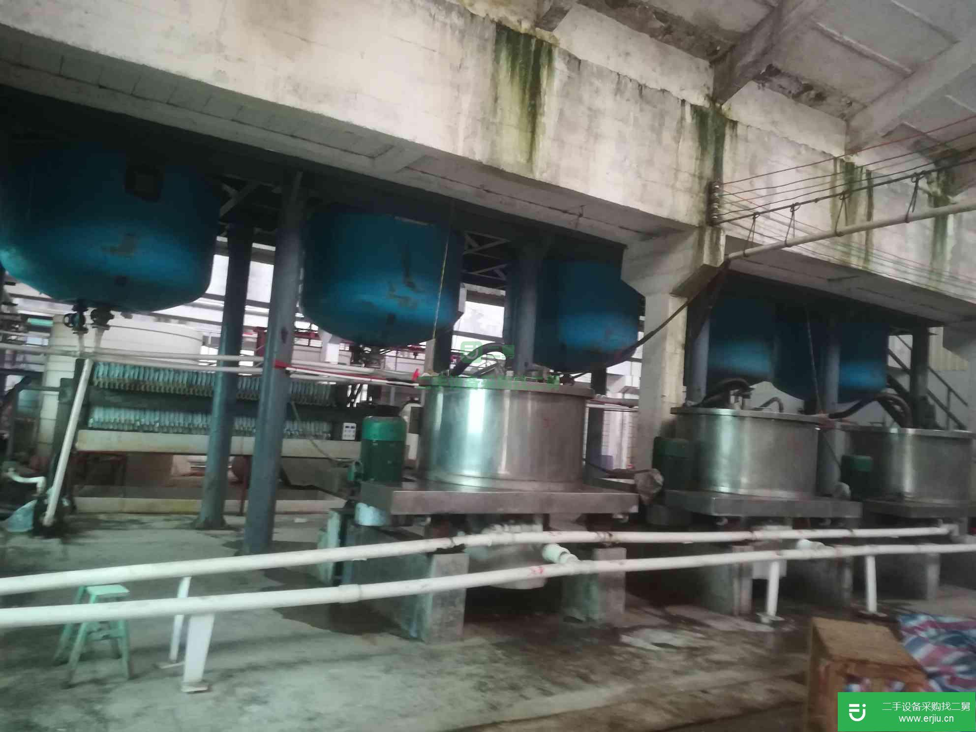 浙江杭州出售二手不銹鋼反應釜刮刀離心機