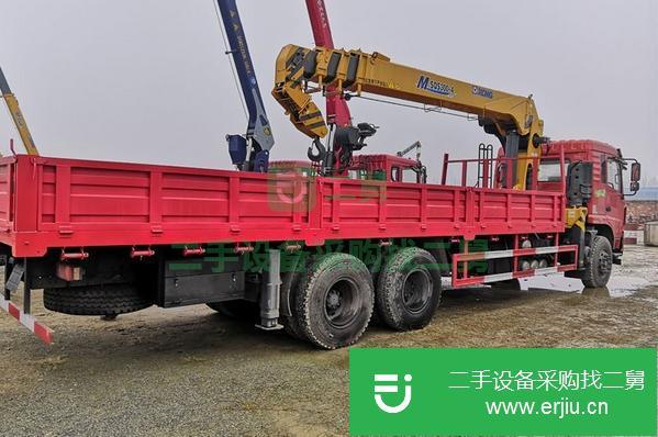 出售2019年新款東風專底后雙橋12噸徐工吊
