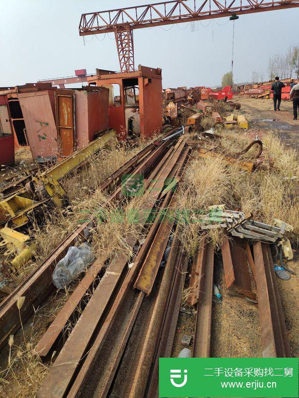 出售二手橋式門式起重機,行車、單雙梁龍門吊、各式軌道