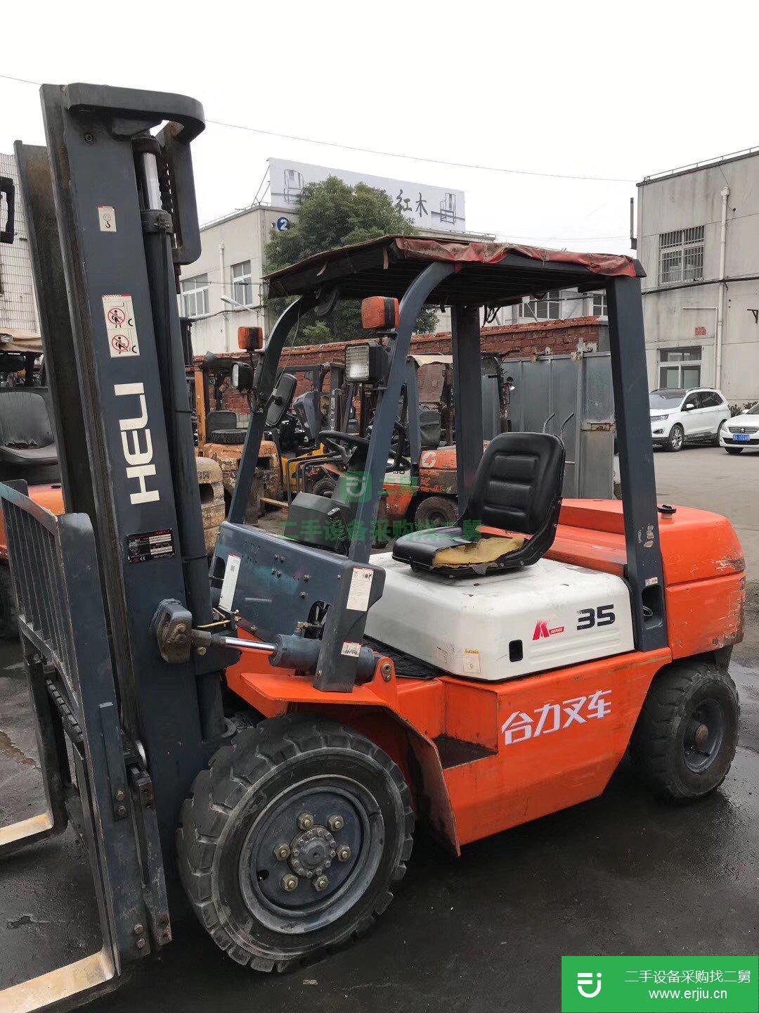 2噸小型二手柴油叉車，2噸杭州自動擋叉車九成新以上