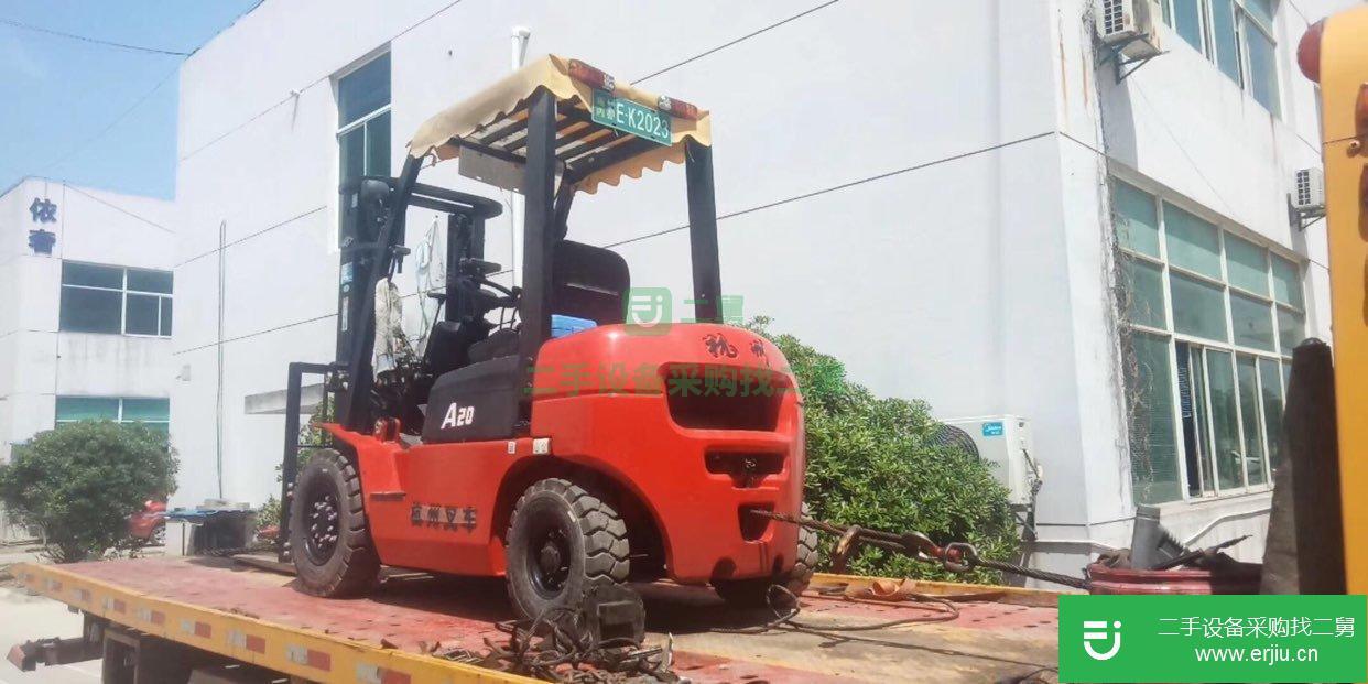 2噸小型二手柴油叉車，2噸杭州自動擋叉車九成新以上