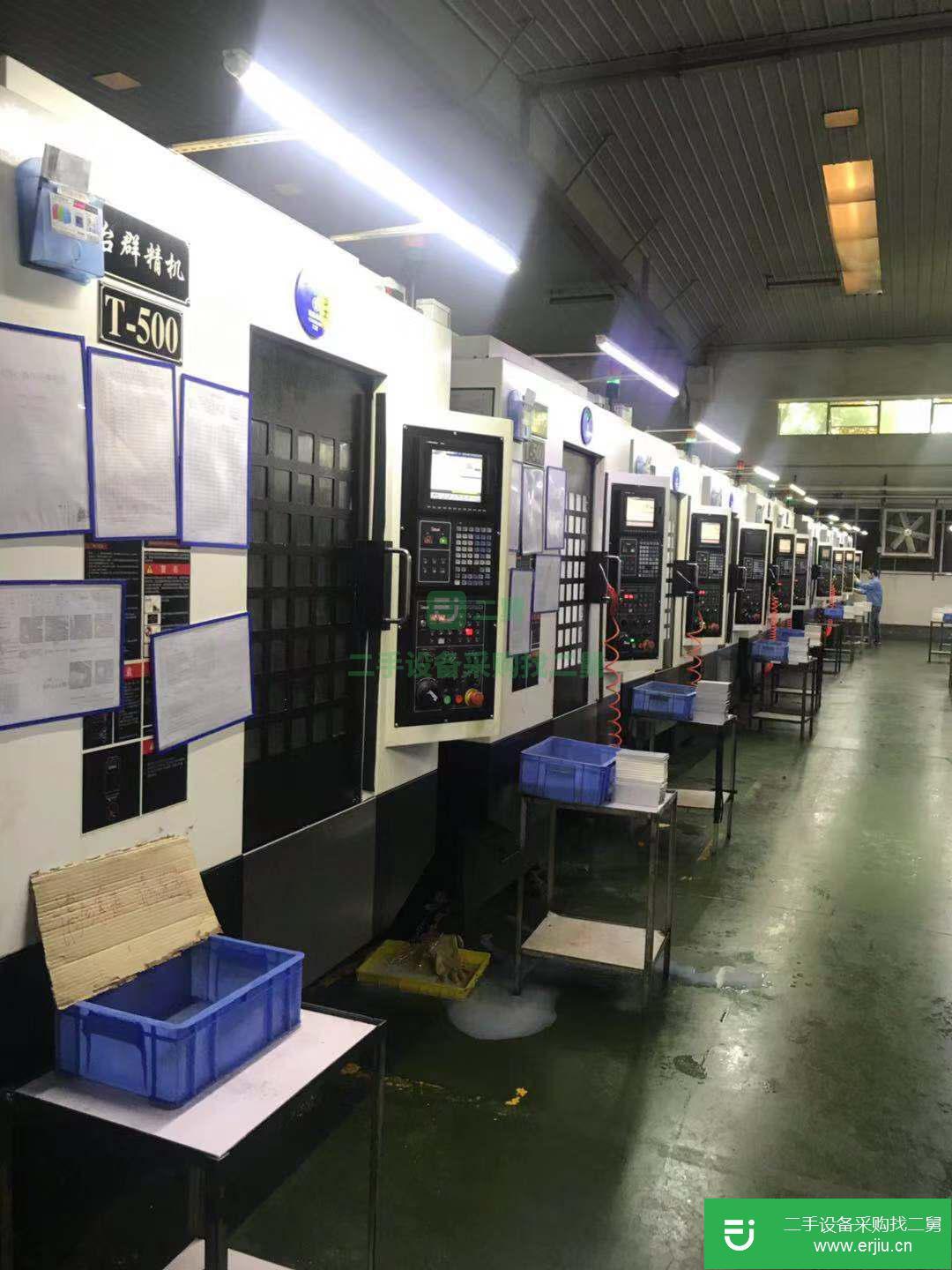 工廠在位低價出售2017年臺群T-500鉆攻中心
