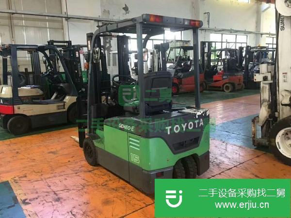 林德二手電動叉車出售,進口3噸側移叉車轉讓