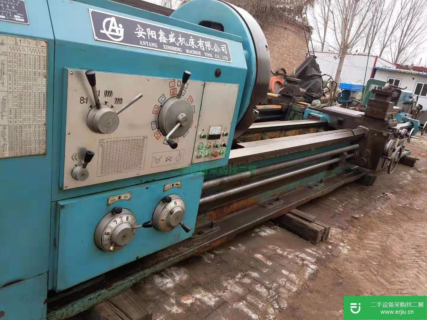倒閉廠售二手安陽鑫盛CW61100B臥式車床