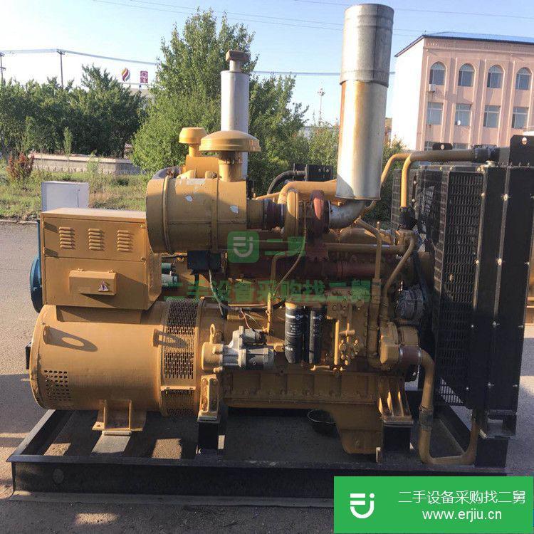 轉讓閑置二手柴油發(fā)電機組上柴100千瓦，九成新