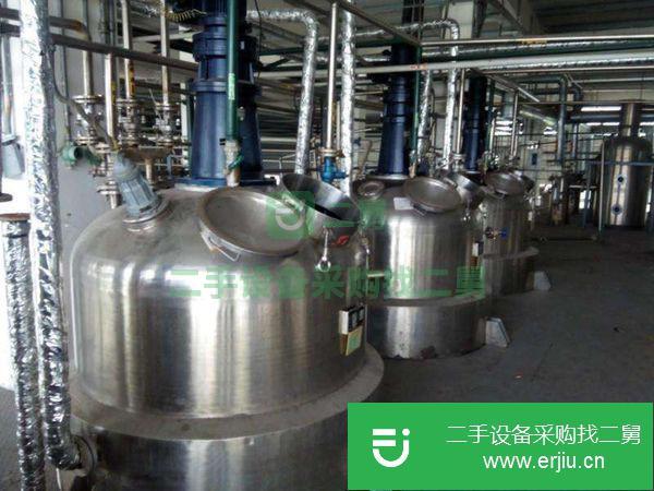 轉(zhuǎn)讓2019反應(yīng)釜搪瓷反應(yīng)釜 不銹鋼反應(yīng)釜 外盤管不銹鋼反應(yīng)釜