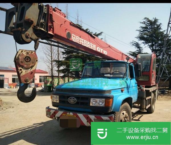 轉(zhuǎn)讓馬尼托瓦克10噸汽車吊,2014年車
