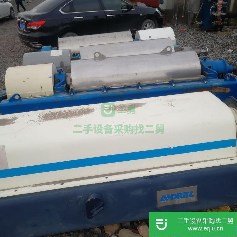 轉讓:二手不銹鋼臥式螺旋離心機