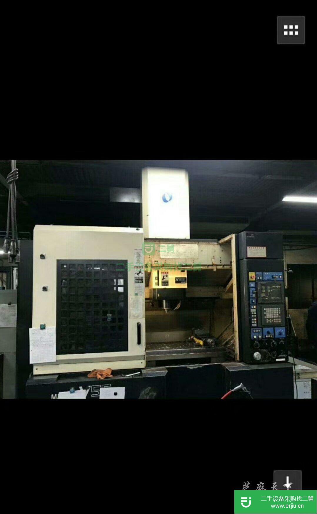 二手日本牧野V55立式加工中心