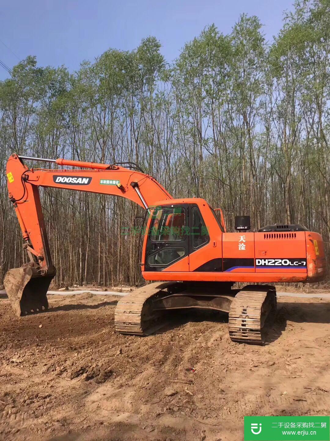 低價轉讓斗山 DH220LC-7 挖掘機 (斗山220二手挖掘機)