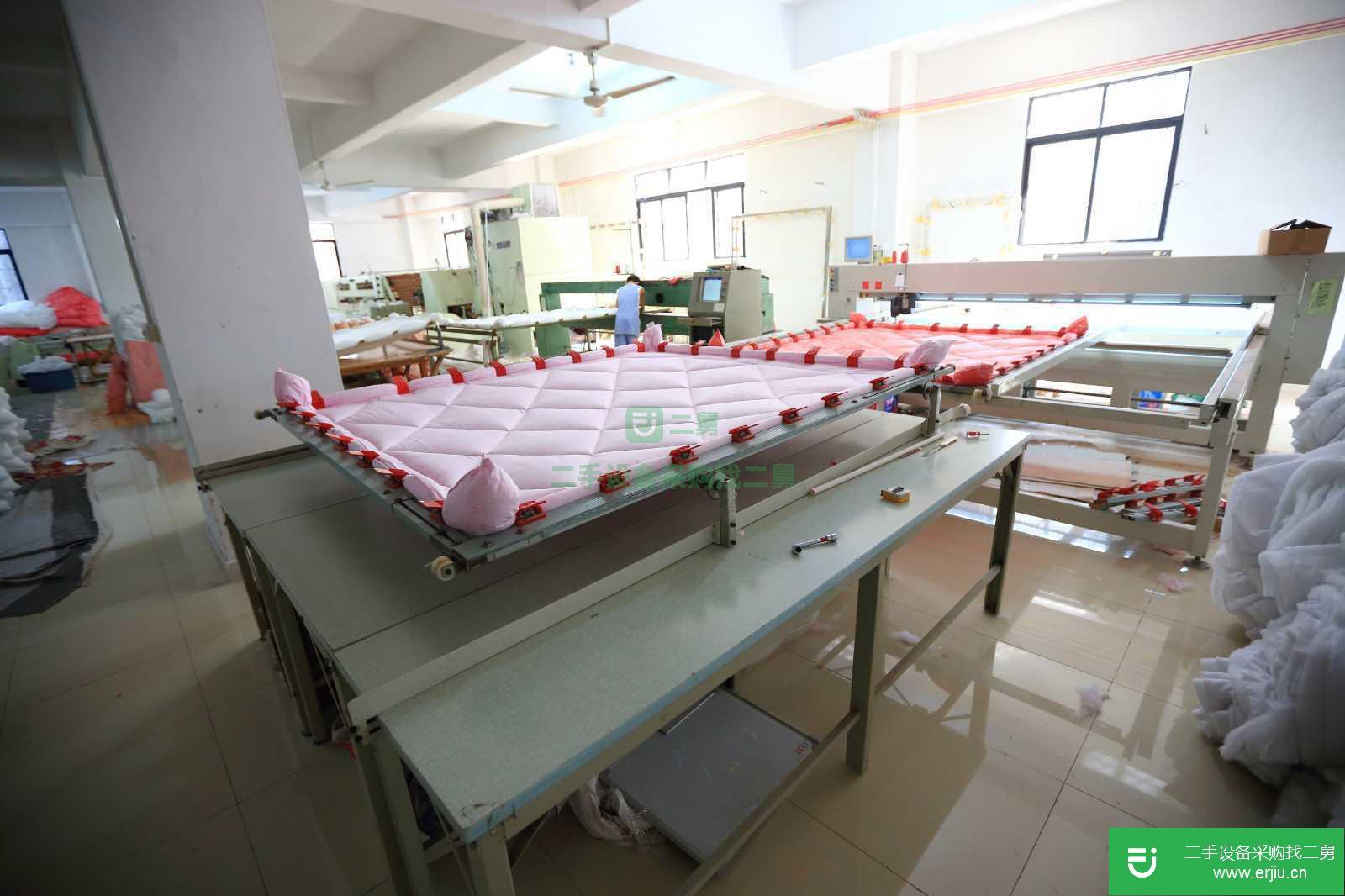 轉讓生產棉被打棉機、絎縫機整套生產線