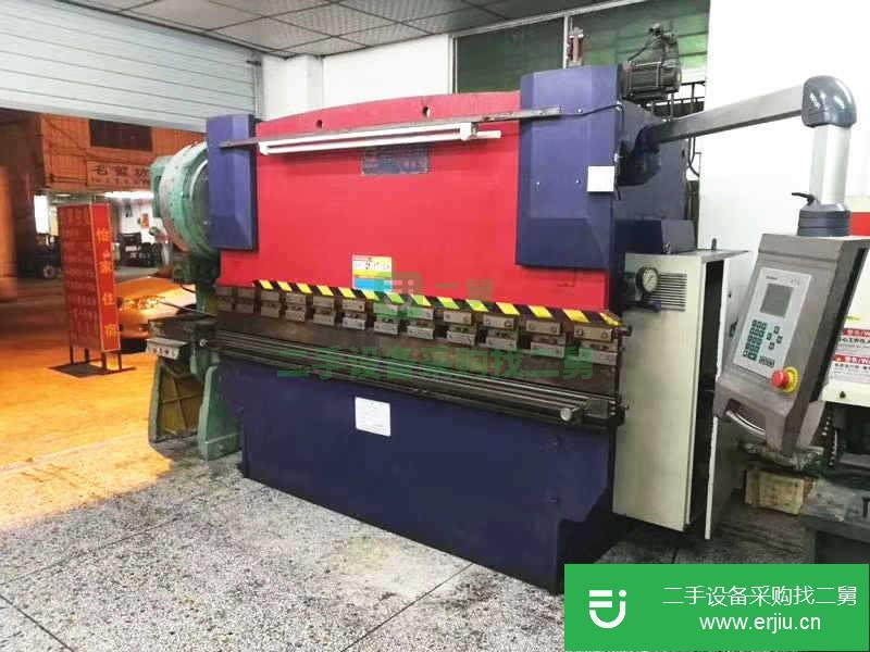 低價處理二手100噸/3.2米數控折彎機 小型液壓板料伺服折彎機