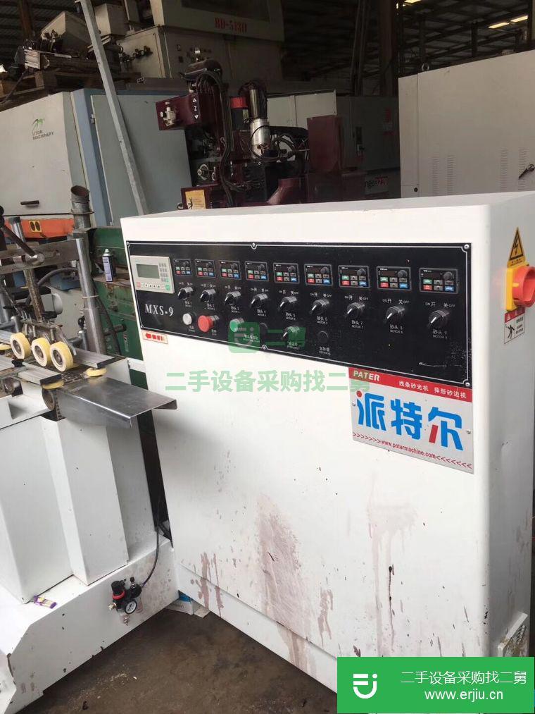 轉讓:出售二手派特爾線條砂光機