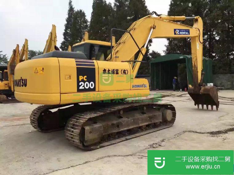 轉讓二手20噸小松200挖掘機