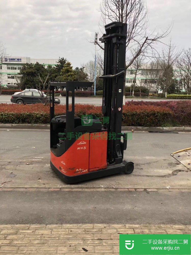 蘇州本地進口窄道堆高前移式電動叉車舉高5米低價出售