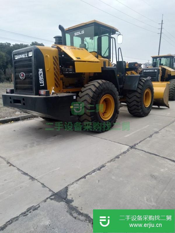 轉(zhuǎn)讓湖北臨工953二手5噸輪胎裝載機(jī) 免費(fèi)送貨