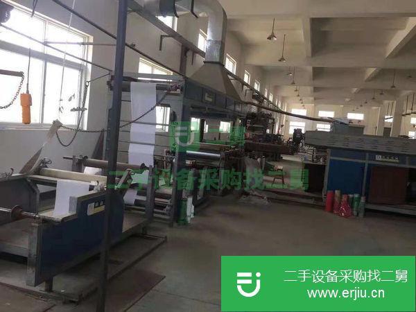轉(zhuǎn)讓處理科達(dá)1米淋膜機(jī),單螺桿、雙模頭,成色自己看,另有插邊機(jī)一臺