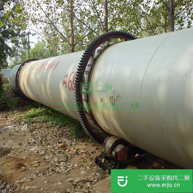 低價出售:閑置1.5米1.8米直徑滾筒式干燥機