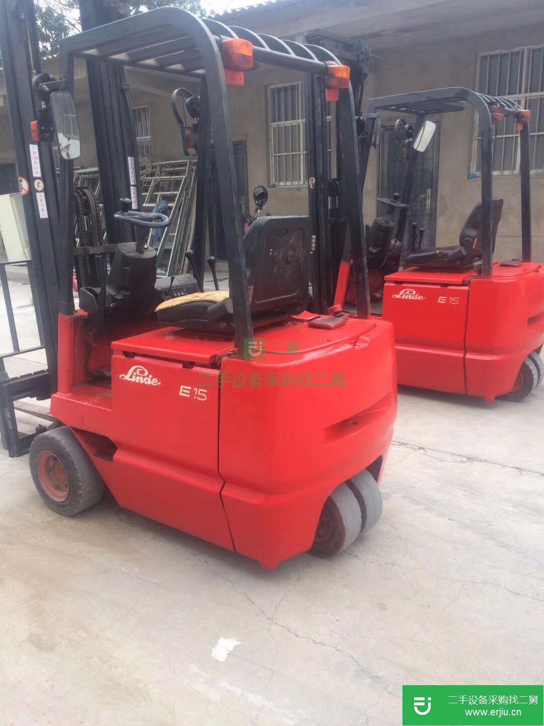 轉讓二手電動叉車，2噸合力電動叉車原版油漆二手叉車個人轉 (倉庫專用電動電瓶叉車)